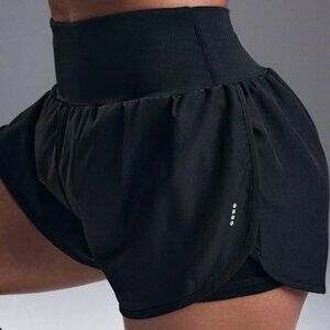Black workout shorts